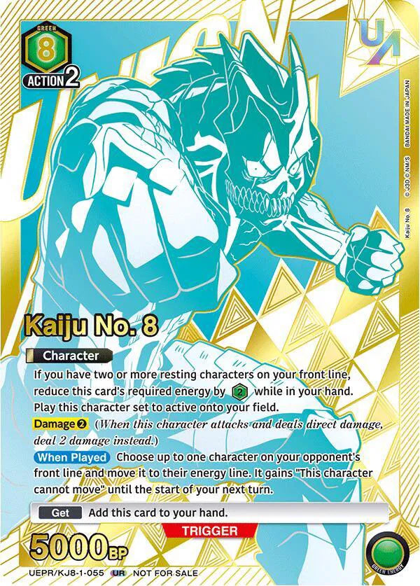 Kaiju No. 8 (055) UEPR/KJ8-1-055 (Union Arena Promotion Cards) — PSA 10