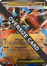 Mega Lucario ex - 012 (Jumbo Cards)