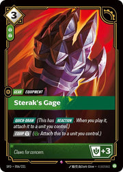 Sterak's Gage 056/221 (Spiritforged)