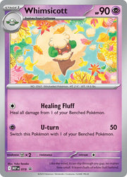 Whimsicott (Cosmos Holo) 019 · Holofoil (Mega Evolution Promos)