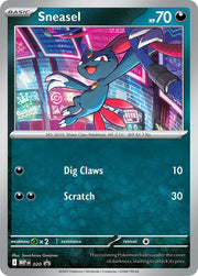 Sneasel (Cosmos Holo) 020 (Mega Evolution Promos)