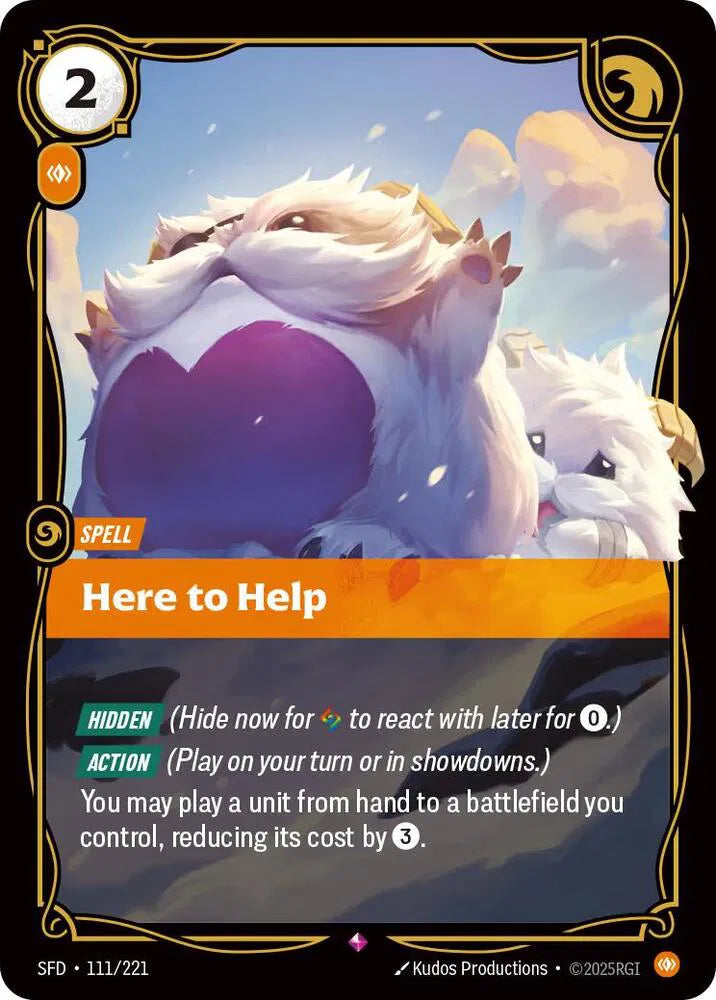 Here to Help 111/221 (Spiritforged)