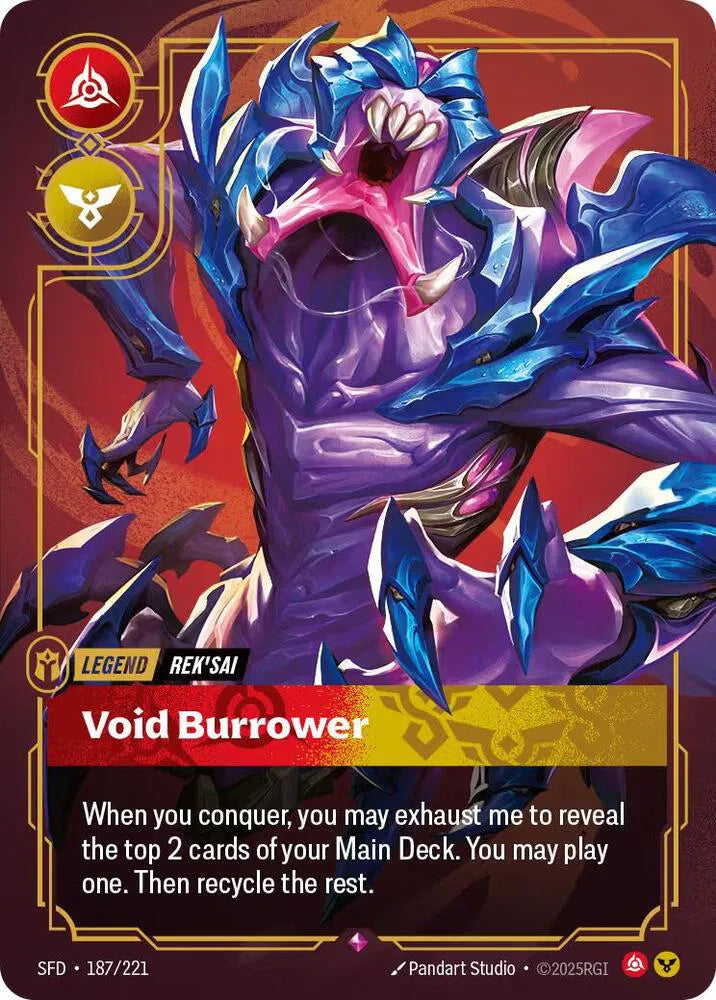 Rek'sai - Void Burrower 187/221 (Spiritforged)