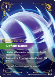 Defiant Dance 196/221 · Foil (Spiritforged)