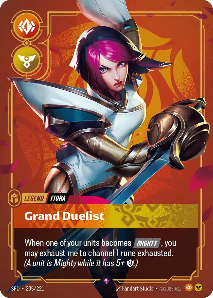 Fiora - Grand Duelist 205/221 (Spiritforged)