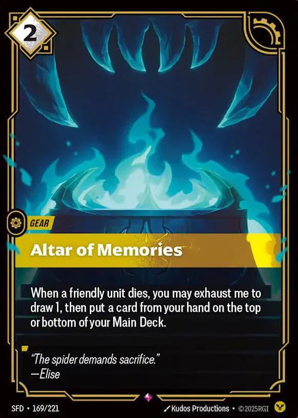 Altar of Memories 169/221 (Spiritforged)