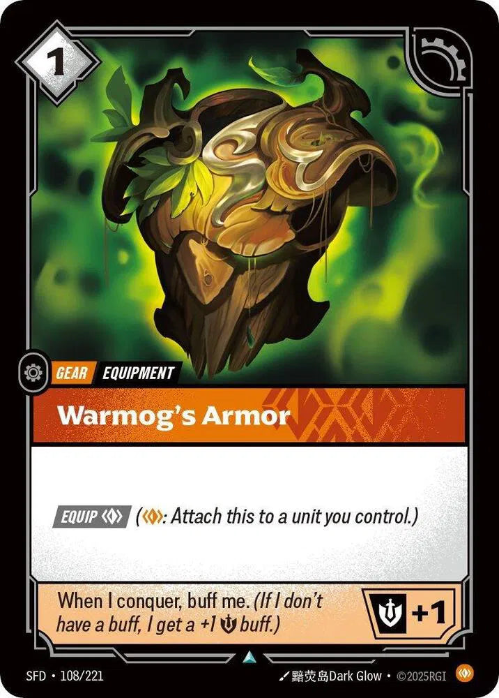 Warmog's Armor 108/221 · Normal (Spiritforged)