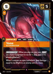 Yone - Blademaster 116/221 (Spiritforged)