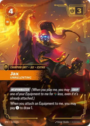 Jax - Unrelenting 119/221 · Foil (Spiritforged)