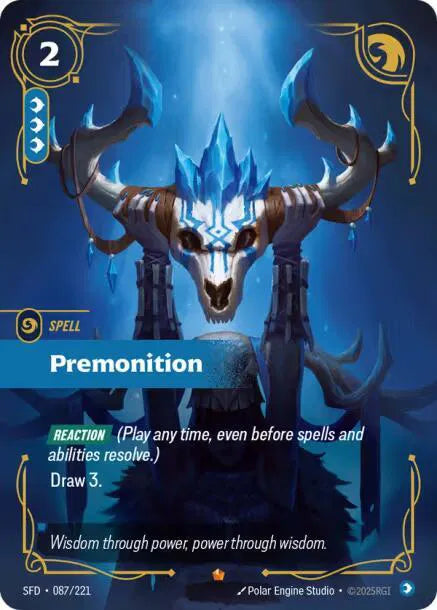 Premonition 087/221 · Foil (Spiritforged)