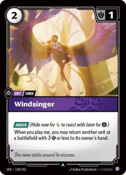 Windsinger 138/221 · Normal (Spiritforged)