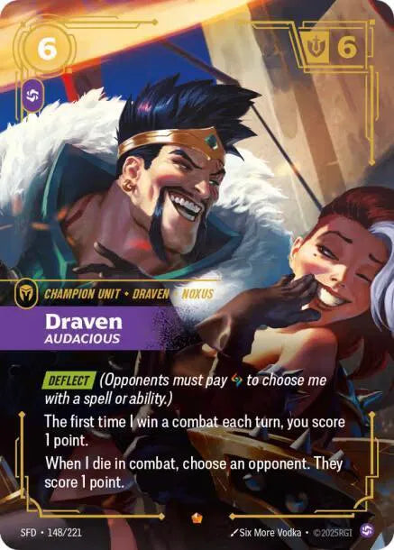 Draven - Audacious 148/221 (Spiritforged)