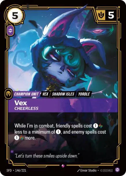 Vex - Cheerless 146/221 (Spiritforged)