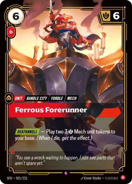 Ferrous Forerunner 021/221 (Spiritforged)