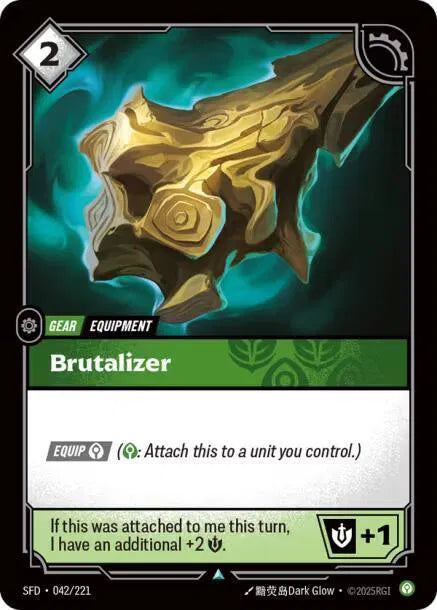 Brutalizer 042/221 · Foil (Spiritforged)