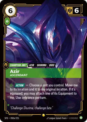 Azir - Ascendant (Alternate Art) 050a/221 (Spiritforged)