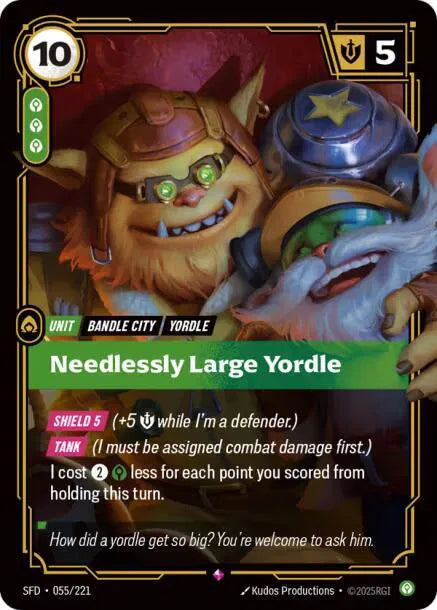 Needlessly Large Yordle 055/221 (Spiritforged)
