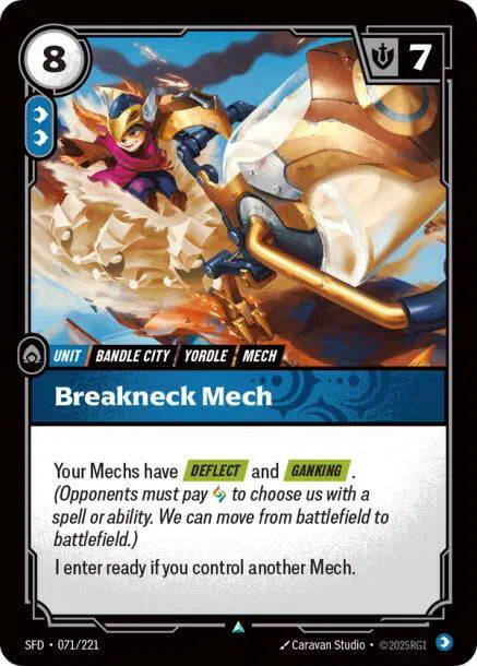 Breakneck Mech 071/221 · Foil (Spiritforged)