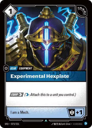 Experimental Hexplate 073/221 · Normal (Spiritforged)
