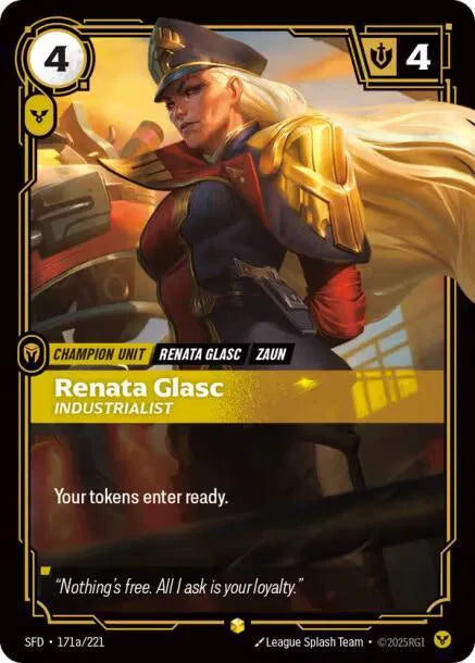 Renata Glasc - Industrialist (Alternate Art) 171a/221 (Spiritforged)