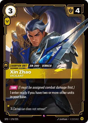 Xin Zhao - Vigilant 176/221 (Spiritforged)