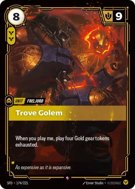 Trove Golem 174/221 (Spiritforged)