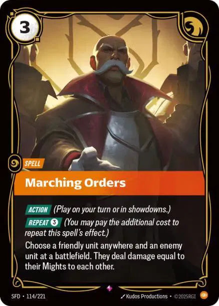 Marching Orders 114/221 (Spiritforged)