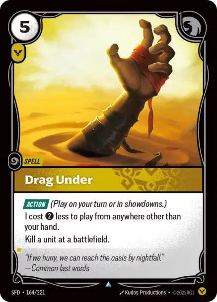 Drag Under 164/221 · Normal (Spiritforged)