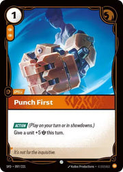 Punch First 097/221 · Foil (Spiritforged)
