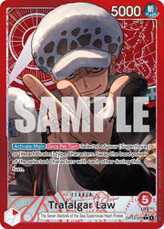 Trafalgar Law (Alternate Art) OP14-001 (The Azure Sea's Seven)