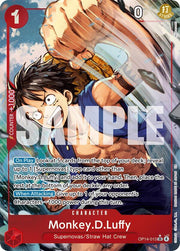 Monkey.D.Luffy (Alternate Art) OP14-013 (The Azure Sea's Seven)