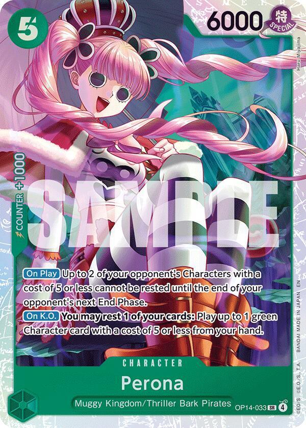 Perona OP14-033 (The Azure Sea's Seven)
