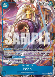 Issho (Alternate Art) EB04-022 · Foil (The Azure Sea's Seven)