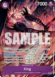 King (Alternate Art) EB04-031 · Foil (The Azure Sea's Seven)