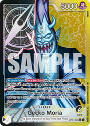 Gecko Moria - OP14-080 (Alternate Art) (The Azure Sea's Seven)
