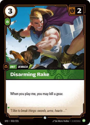 Disarming Rake 032/221 · Foil (Spiritforged)