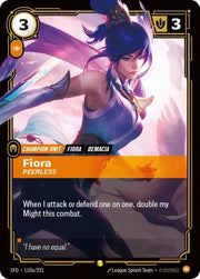 Fiora - Peerless (Alternate Art) 110a/221 · Foil (Spiritforged)