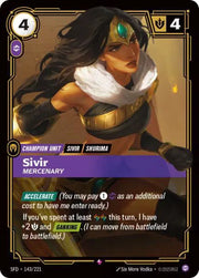Sivir - Mercenary 143/221 (Spiritforged)