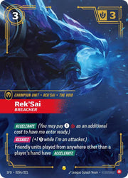 Rek'Sai - Breacher (Alternate Art) 029a/221 (Spiritforged)
