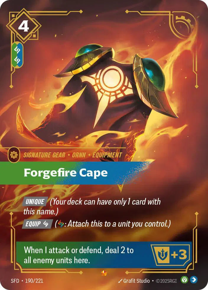 Forgefire Cape 190/221 (Spiritforged)