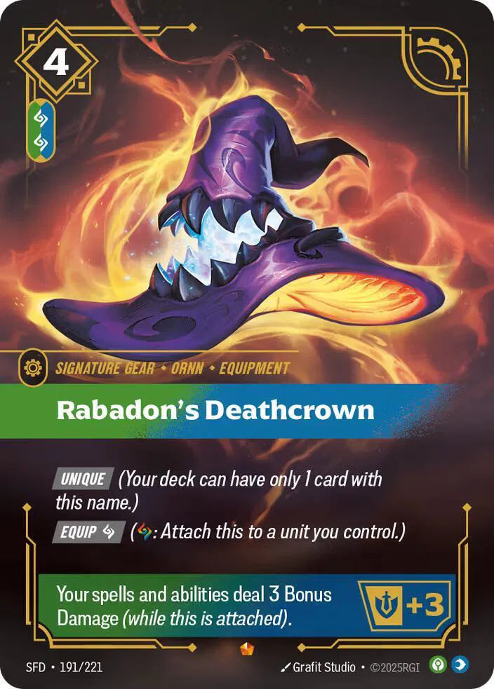 Rabadon's Deathcrown 191/221 (Spiritforged)