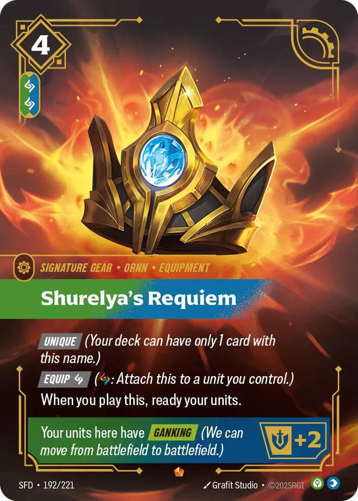 Shurelya's Requiem 192/221 · Foil (Spiritforged)