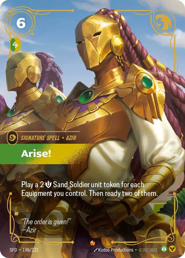 Arise! 198/221 · Foil (Spiritforged)
