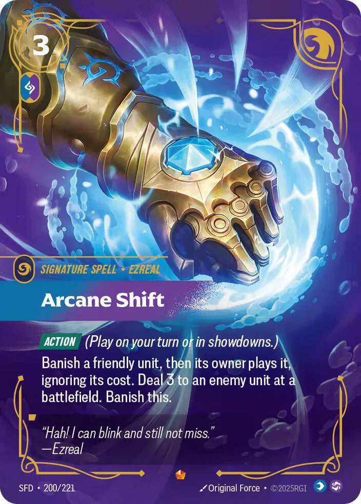 Arcane Shift 200/221 · Foil (Spiritforged)