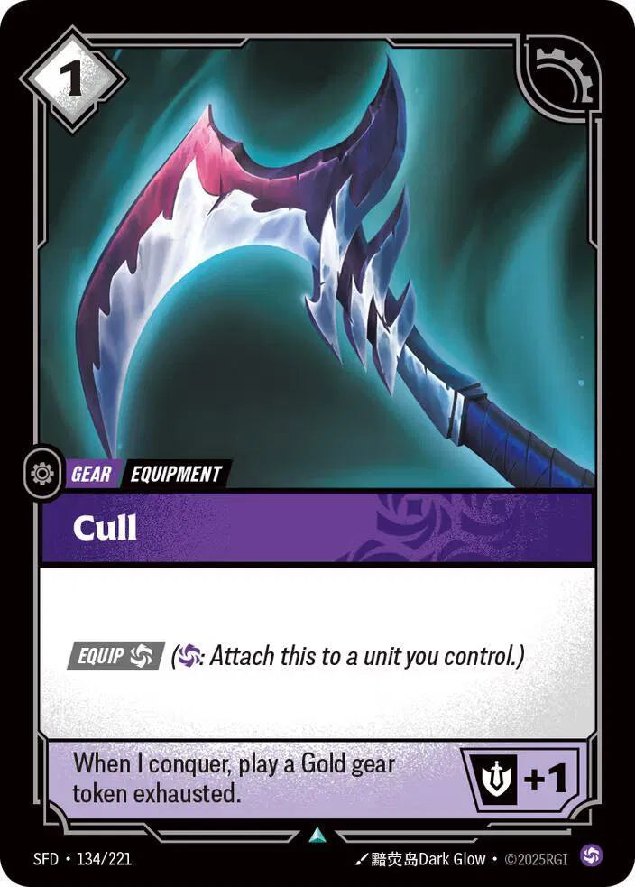 Cull 134/221 · Normal (Spiritforged)