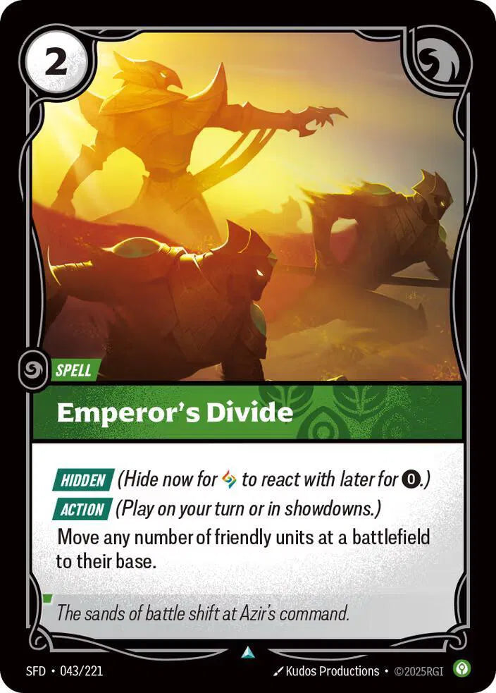 Emperor's Divide 043/221 · Normal (Spiritforged)