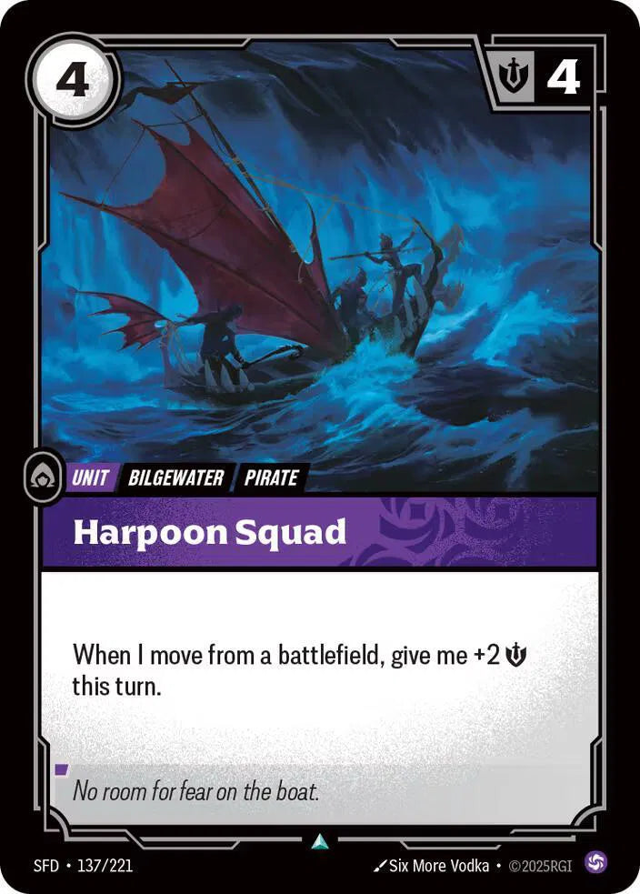 Harpoon Squad 137/221 · Normal (Spiritforged)