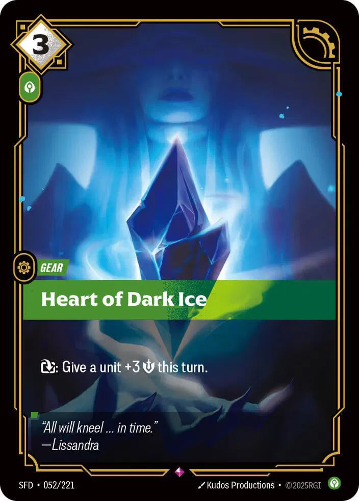 Heart of Dark Ice 052/221 (Spiritforged)