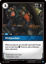 Pickpocket 074/221 · Normal (Spiritforged)