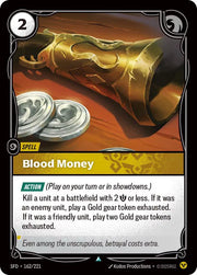 Blood Money 162/221 · Normal (Spiritforged)